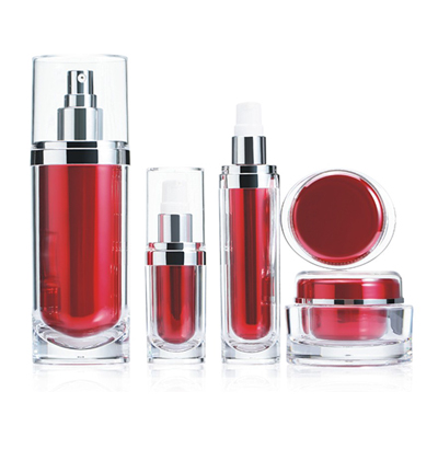 紅色內噴亞克力瓶